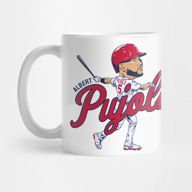 Albert Pujols Caricature by ganisfarhan